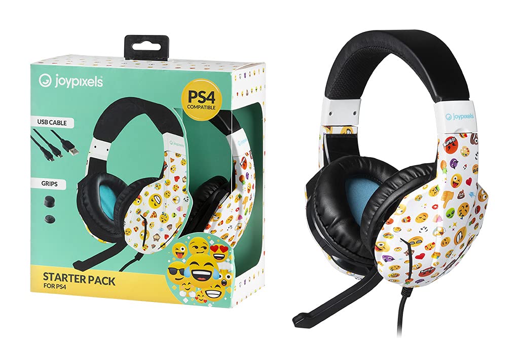 Auriculares Gaming Indeca Starter Pack Joypixels ( PS4 - ) Auriculares Gaming Indeca Starter Pack Joypixels ( PS4 - )
